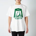 kg_shopのTHE SAUNA TIME【非常口パロディ】 Regular Fit T-Shirt