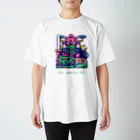 BUDDHA VERSE SHOPのNFT BUDDHA_003_MONJU BOSATSU スタンダードTシャツ