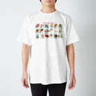 博物雑貨 金烏の花言葉 - Blomstersproget スタンダードTシャツ