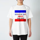 Ａ’ｚｗｏｒｋＳのBICHROME BLU&RED Regular Fit T-Shirt