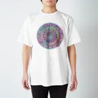 パステル夢アート・まんだらやのドイリー曼荼羅 Regular Fit T-Shirt