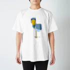 ほっこりさよっち。のほっこりハシビロコウ Regular Fit T-Shirt