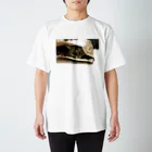 mimifineのひょっこりねこはん Regular Fit T-Shirt