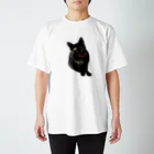 猫のひとりごとのサビ猫くう スタンダードTシャツ