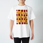 うにぽっぷこーんのゆるゆるちぇっく Regular Fit T-Shirt