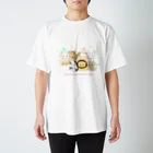 ぴよたんの癒しの森ショップ SUZURI店のぴよ森グッズ公式アイテム スタンダードTシャツ