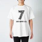 JENCO IMPORT & CO.のJENCO LUCKY Number7_ZEBRA スタンダードTシャツ