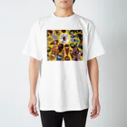 Kushinyoro world のクシニョロ 日本串カツ協会公式キャラクター Regular Fit T-Shirt