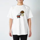 rakuboroのすき焼き大好ききのこちゃん Regular Fit T-Shirt