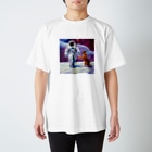 Edogawaの宇宙飛行士と犬 Regular Fit T-Shirt