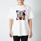 mano-verseのMegami #04296 スタンダードTシャツ