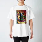 megumaremichaelのwake up 2 Regular Fit T-Shirt