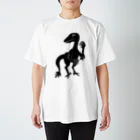 Kelfoy.のトロオドン(黒) Regular Fit T-Shirt