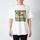 ZengoTokyoの英語話せません！ Regular Fit T-Shirt