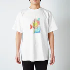 momenkoTWの Something is happening　03 Regular Fit T-Shirt