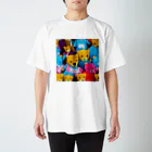 ミラくまのくまさんがたくさん Regular Fit T-Shirt