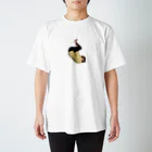 ぽこぺんのひかネコ Regular Fit T-Shirt