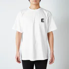 noisie_jpの【E】イニシャル × Be a noise. Regular Fit T-Shirt