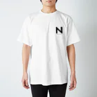 noisie_jpの【N】イニシャル × Be a noise. スタンダードTシャツ