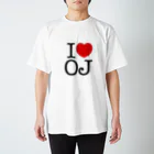 Re:toast shopのI luv OJ スタンダードTシャツ