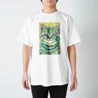 🌼*ﾟがーべらめらん*ﾟ🌼のねこ4 スタンダードTシャツ