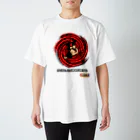 DOTSWRESTLERのABISEGERI RED（Black Logo） スタンダードTシャツ