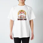 レタ(LETA)のぽっぷらうさぎ(MOCHI・黄) スタンダードTシャツ