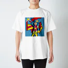 世界に1つだけのTシャツ屋【一点ものアートTシャツ専門店】のロックスター8 Regular Fit T-Shirt