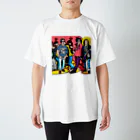 世界に1つだけのTシャツ屋【一点ものアートTシャツ専門店】のロックスター13 Regular Fit T-Shirt