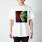 世界に1つだけのTシャツ屋【一点ものアートTシャツ専門店】の巨大な惑星 スタンダードTシャツ