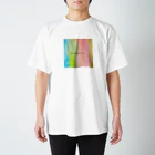 Écrin De SimoneのWhat a colorful world Regular Fit T-Shirt