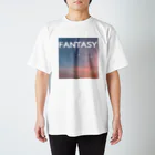 non.FuLFiLLの月を抱く人魚 Regular Fit T-Shirt