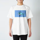 鯨木のクジラのじゃっく スタンダードTシャツ