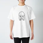 チームTyke グッズショップのTYKE-1 ごんぎさんプロデュース (ロゴ無し) スタンダードTシャツ