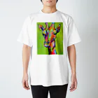 13's SHOPのgiraffe キリン Regular Fit T-Shirt