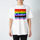 kashiwamochi-NBiのQueerを主張する Regular Fit T-Shirt