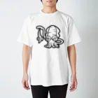 イカぽんちのイカぽんちバックプリント Regular Fit T-Shirt