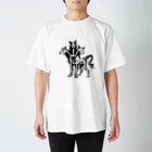 GW@suzuriのケルベロス（スケルトン） Regular Fit T-Shirt