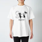 テクノポリスデザインのコンパネ猫（ARCADE_PLUS） Regular Fit T-Shirt