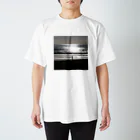 megumuyashoutenのモノクローム Regular Fit T-Shirt