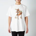 SOY suzuri店の兎沢ニジ(背景なし) Regular Fit T-Shirt