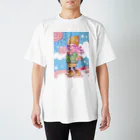 さおりんのお散歩すたいる。うぃんた〜ばぁじょん。 スタンダードTシャツ