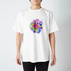 chicodeza by suzuriの爆発 Regular Fit T-Shirt