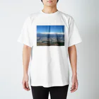 まるみなの陣馬形山キャンプ場からの風景 Regular Fit T-Shirt