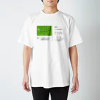 i_croissantのFootball is geometry スタンダードTシャツ