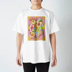 はいからヒストリカルSUZURI店のGO！GO！文化ちゃん Regular Fit T-Shirt