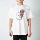 偽装出社のBIGアイスしろいちゃん Regular Fit T-Shirt