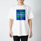 kg_shopのサウナ -道路標識- typeB スタンダードTシャツ