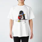 ホクリクペンギンのグッズのストラトペンギンくん Regular Fit T-Shirt