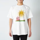 御影屋/くだもののみかん太陽 Regular Fit T-Shirt